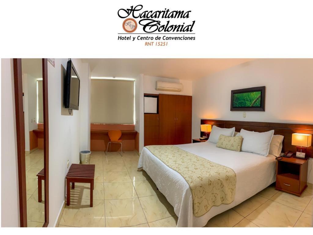 Hotel Hacaritama Colonial فيلافيسينسيو المظهر الخارجي الصورة