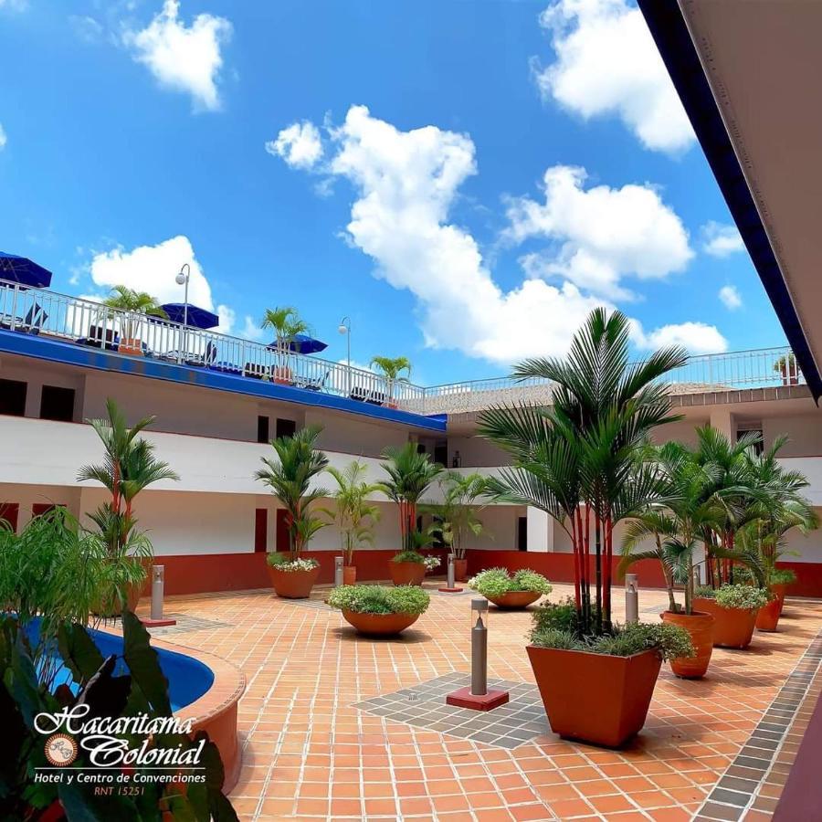 Hotel Hacaritama Colonial فيلافيسينسيو المظهر الخارجي الصورة