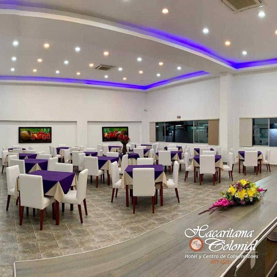 Hotel Hacaritama Colonial فيلافيسينسيو المظهر الخارجي الصورة