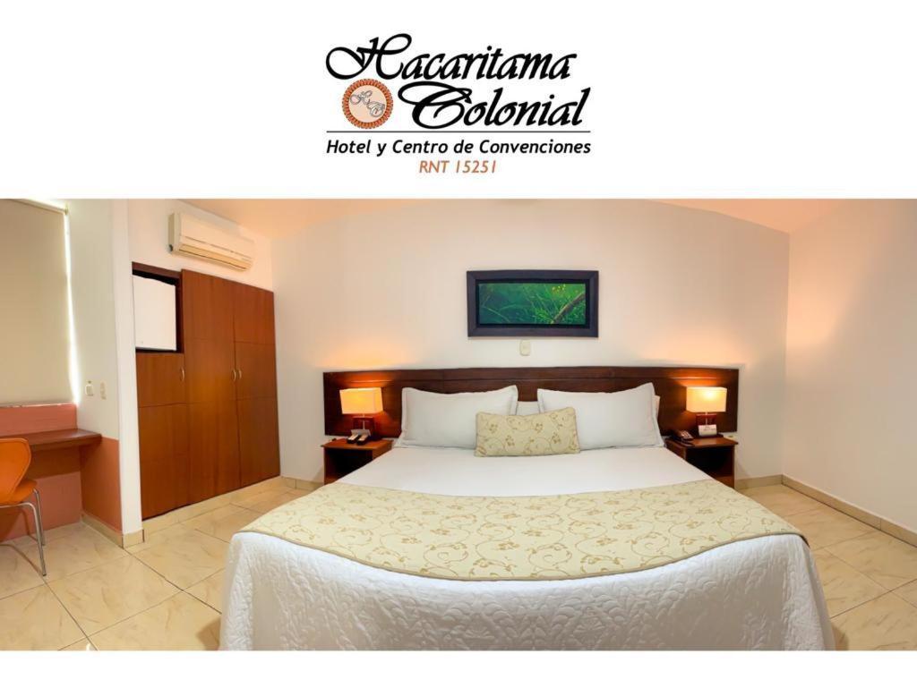 Hotel Hacaritama Colonial فيلافيسينسيو المظهر الخارجي الصورة